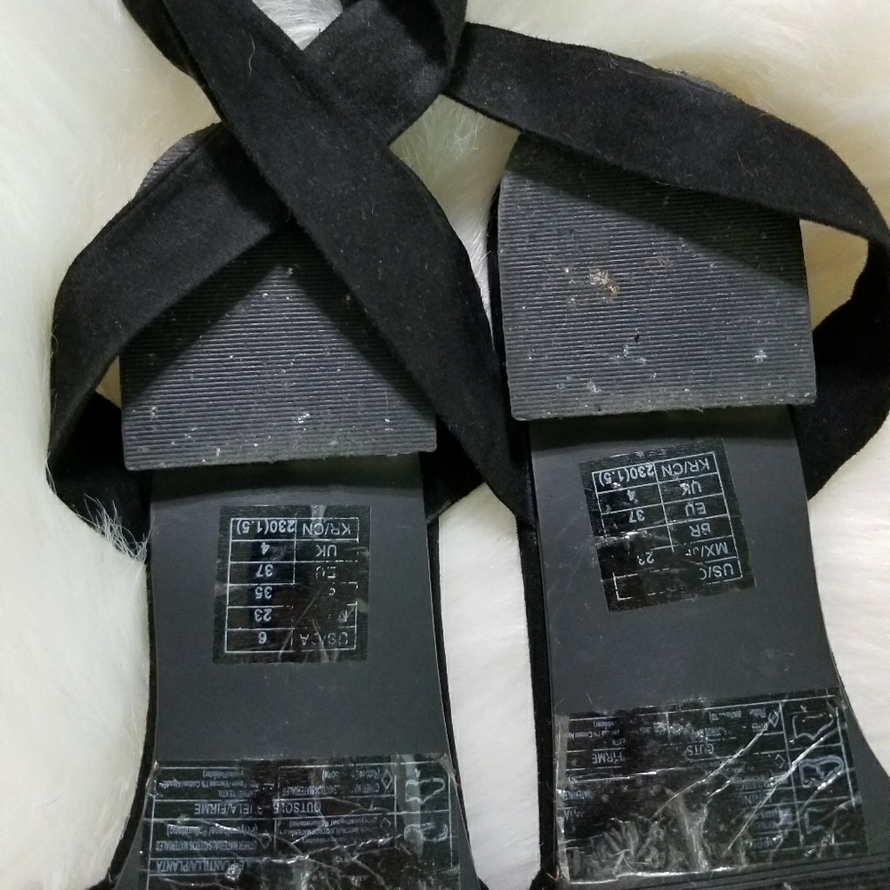 Forever 21 Laceup Flats - Picture 3 of 6